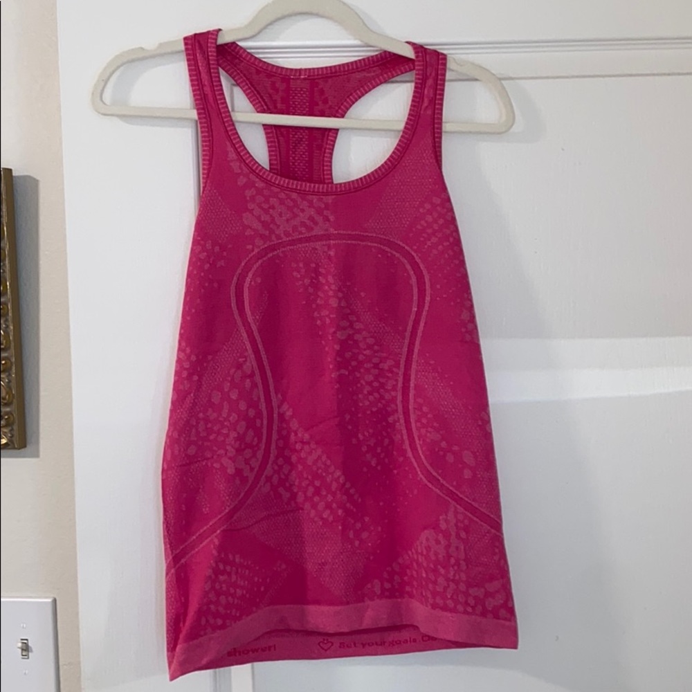 Pink Lululemon Tank
